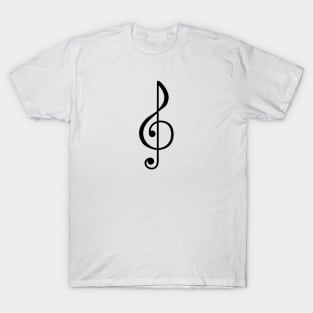 Treble Clef Symbol T-Shirt